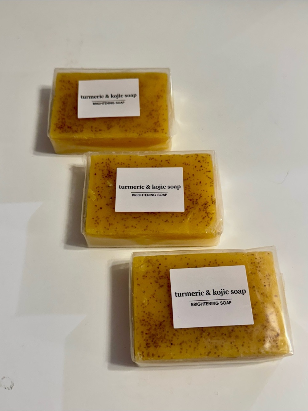 Turmeric & Kojic Brightening Soap -3 Bars